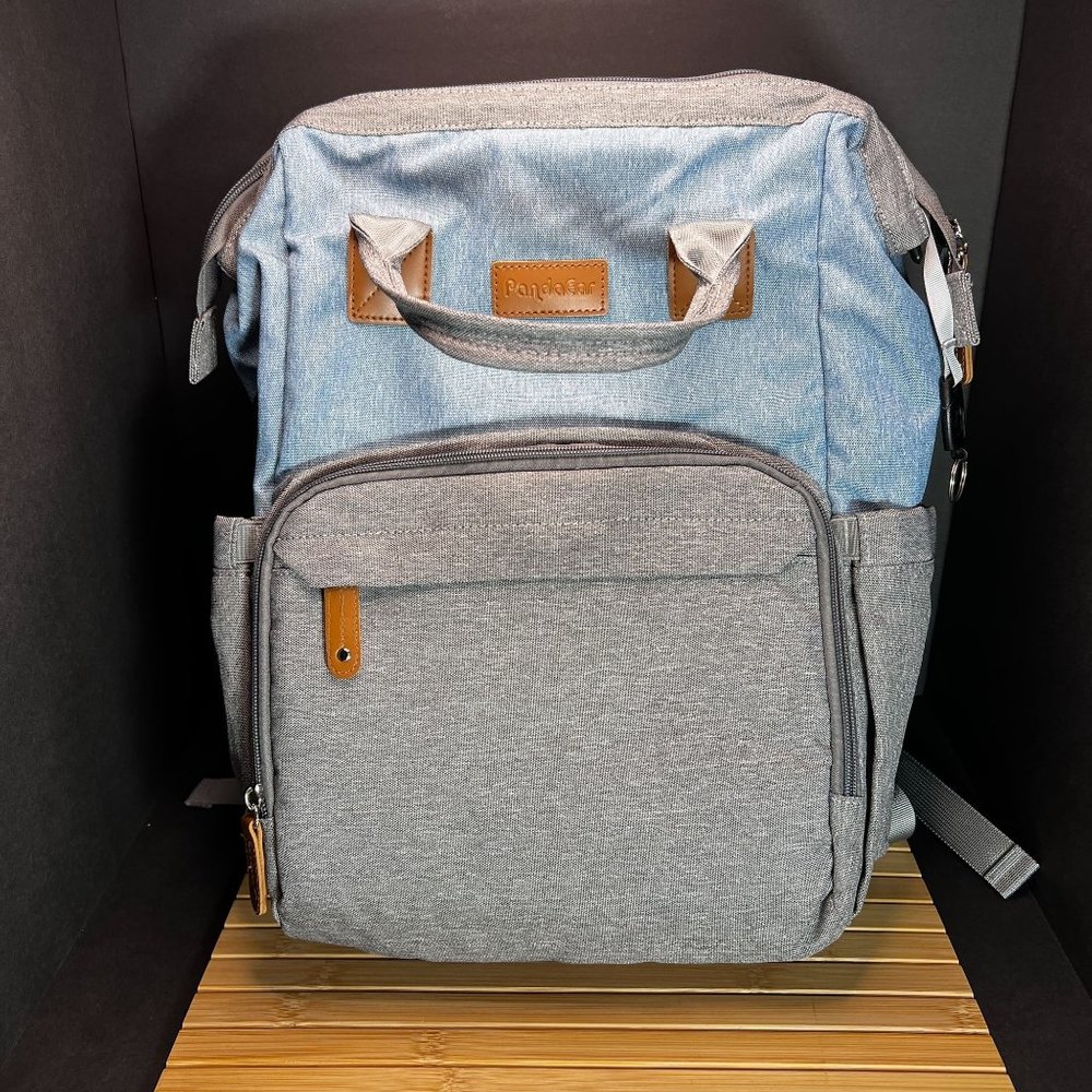 Pandaear Travel Diaper Backpack Changing Station with Lots of Pockets